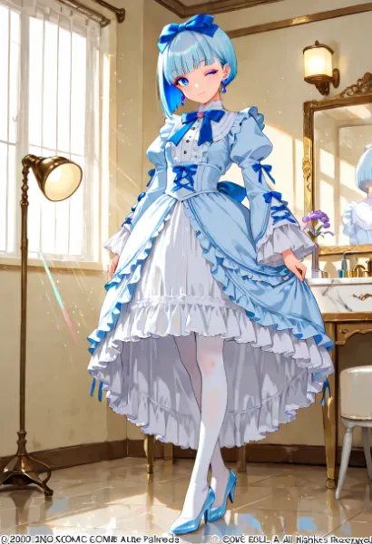 リボンの結び目が語る今日の気持ち 