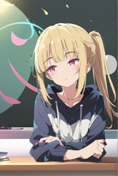 物思いにふける