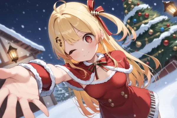 クリスマス　奏ちゃん