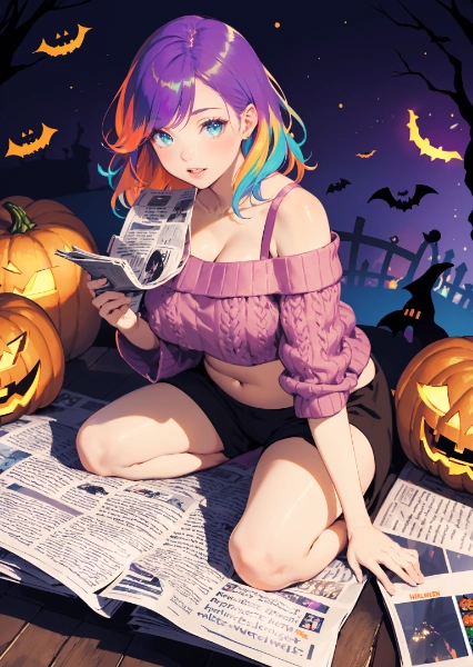 ハロウィン新聞