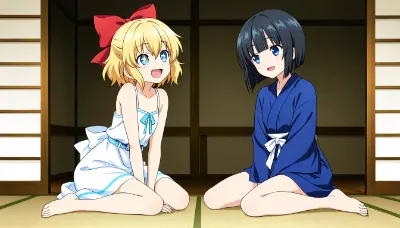 和服も涼しそうだねー