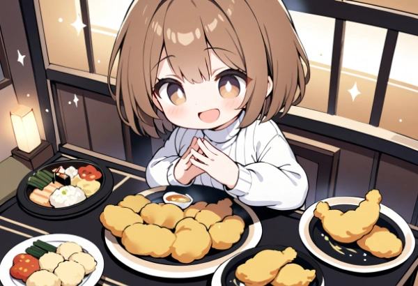 天ぷら？揚げ物？