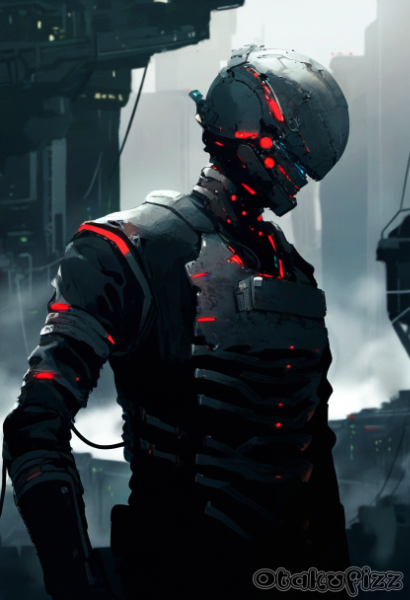 Red-Lit Sentinel // サイバーセンチネル