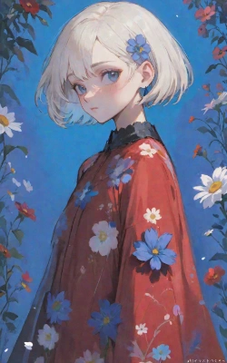 女の子　「こっち見んな」