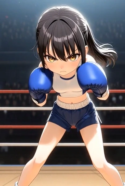 ボクシング少女（動画２本）
