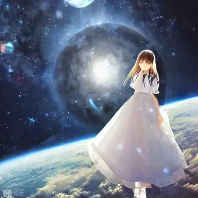 wandering in outer space