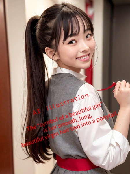 美少女のシンボルはポニーテール