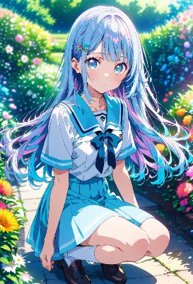 夏のお庭