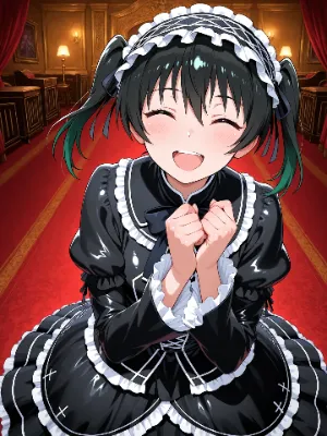 高咲侑　ゴスロリ