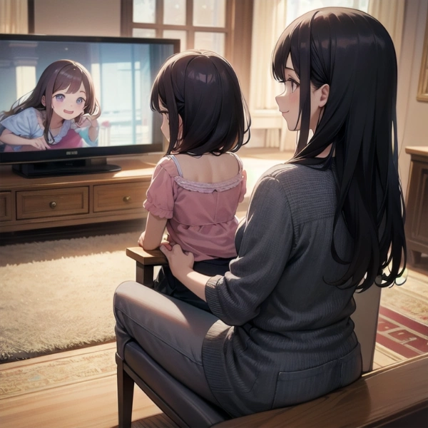 ママねー、昔テレビに出てたのよ