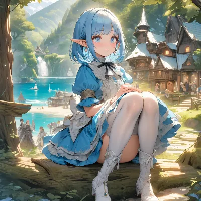 午後の村