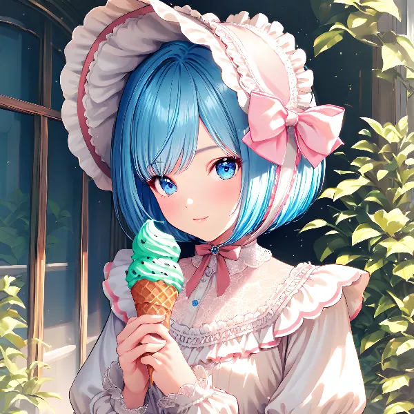 チョコミントソフト