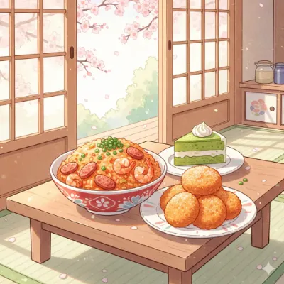 美味しい料理たちだぴょん！