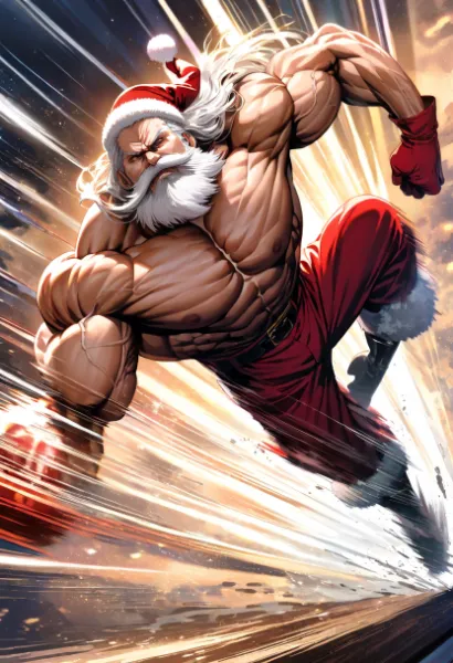 サンタクロース、出撃