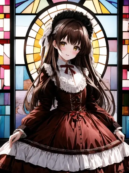 ロリータ服の女の子