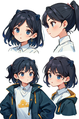 ピアス女子