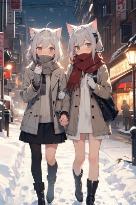 雪の街