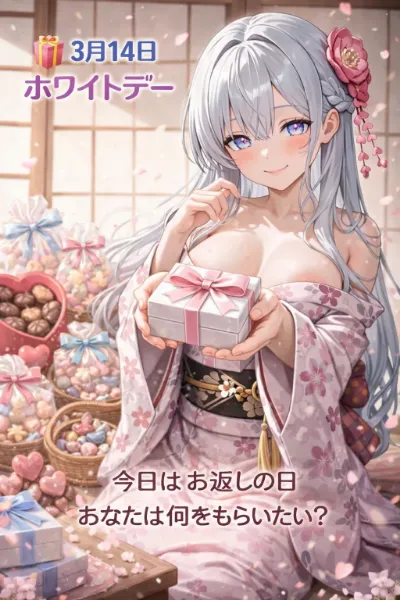 ホワイトデーはこれがいいの？それともワ・タ・シ