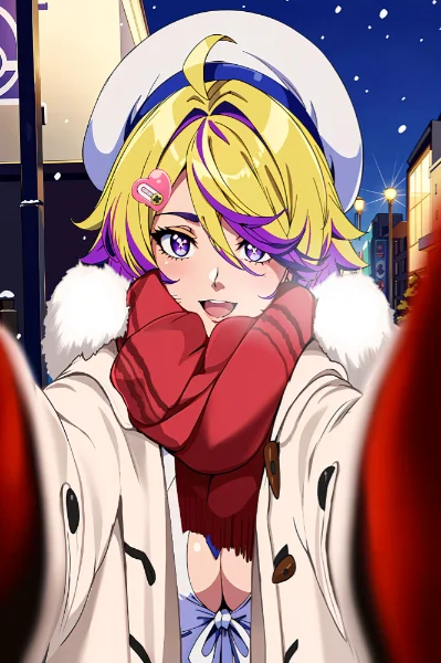 刺杉あいす　ダッフルコート　Take2