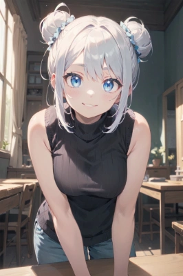 4号ちゃん♪ノースリーブニット