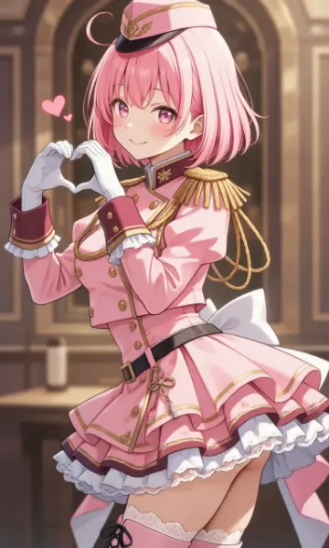 ぴんく軍服アリスちゃん