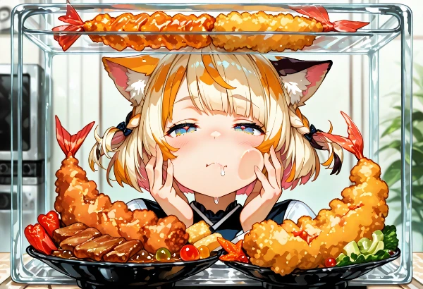 「ここが楽園にゃ」