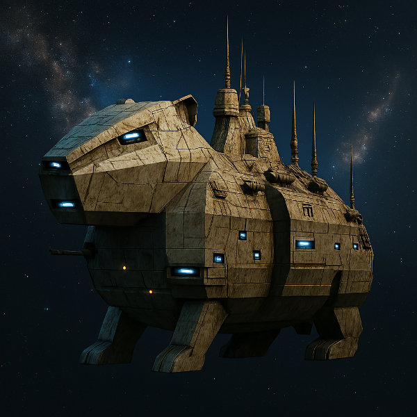 宇宙船艦カピバラオン船