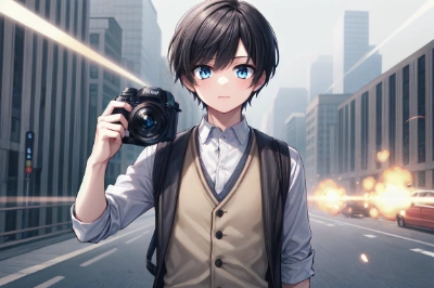 カメラ男子