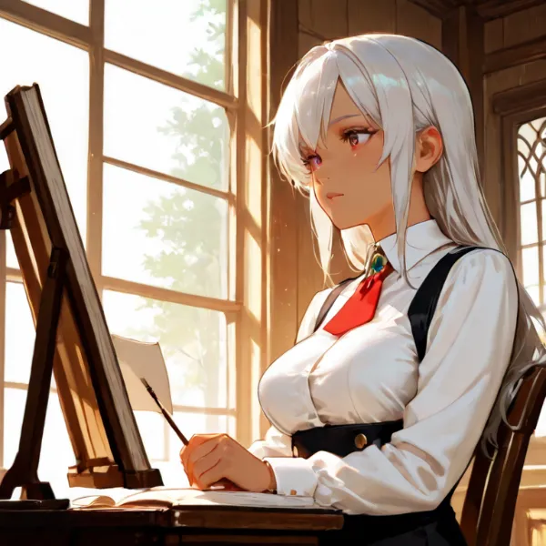 陽光のアトリエで紡ぐ夢のキャンバス