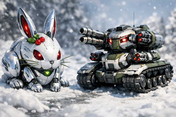 鋼鉄のスノーラビット