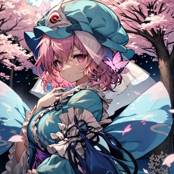 東方の西行寺幽々子様