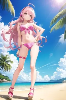 姉さん　ビキニの日なので出番です
