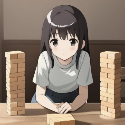 ジェンガで遊ぼう