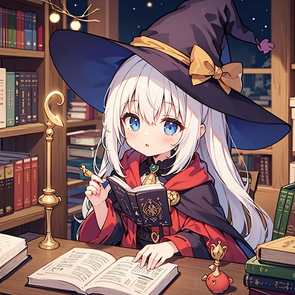 【どんな魔法使いも始まりは図書館から】