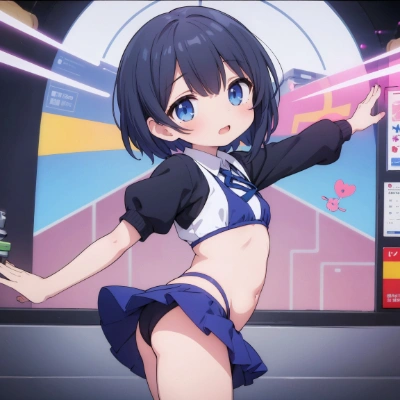 イベント会場にて