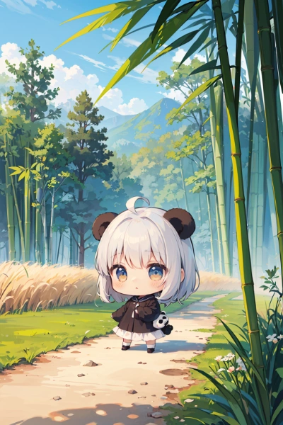 白パンダガール