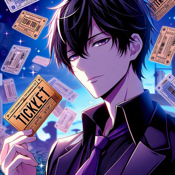 チケットと、黒髪短髪男性★その3(16枚)