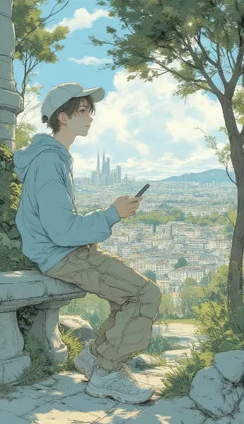 【ベルギー・ブリュッセル】グラン・プラス、芸術の丘で映える！メンズ旅行ファッションとプロンプト解説