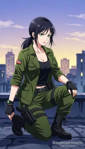 無音の狙撃手・ミク / Silent Sniper Miku