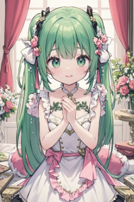 ピンクローズ ミクさん