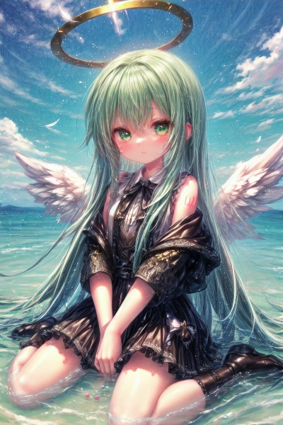 舞い降りた大天使ミクちゃん