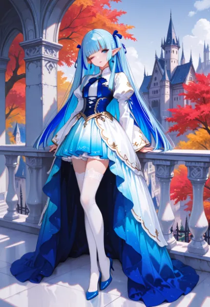 紅葉の並びが、空の端にすこし舞い込むとき