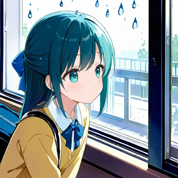 常磐アクア（お題：雨粒#2）