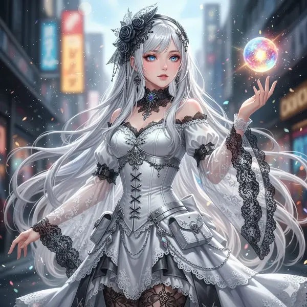 銀髪の魔導姫と虹の秘宝