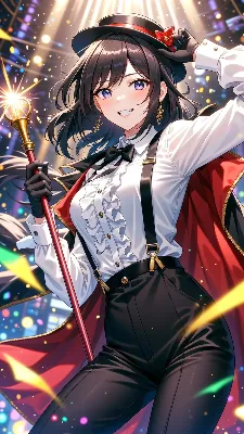 女性マジシャン