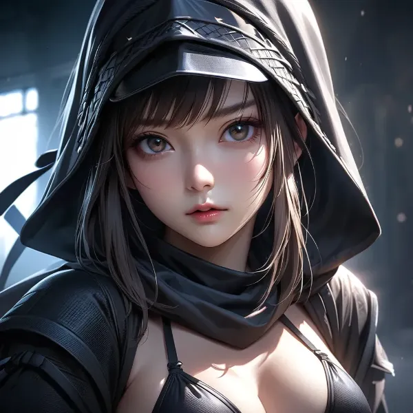 影に潜む謎の少女