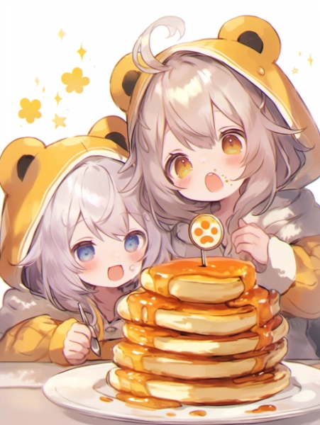 蜂蜜パンケーキ