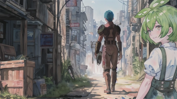 仲間か…何やら照れくさいだが、久しぶりに俺の胸は満たされていた…