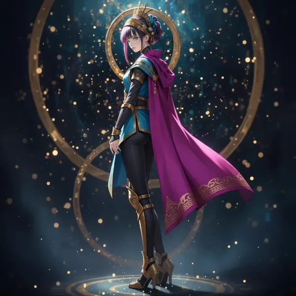 星冠の紫髪戦姫