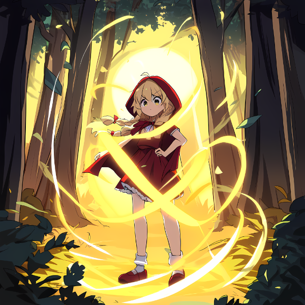 覚醒した赤ずきんちゃん